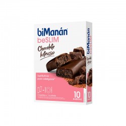 Bimanan Beslim Chocolate Negro Intenso 10 Barritas