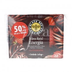 Jalea Real Black Bee Energia Duplo 20+20 ampollas
