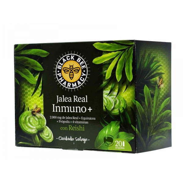 Jalea Real Black Bee Inmuno 20 ampollas