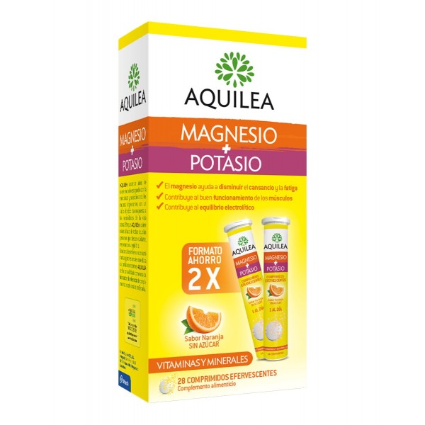Aquilea Magnesio + Potasio 28 comprimidos...
