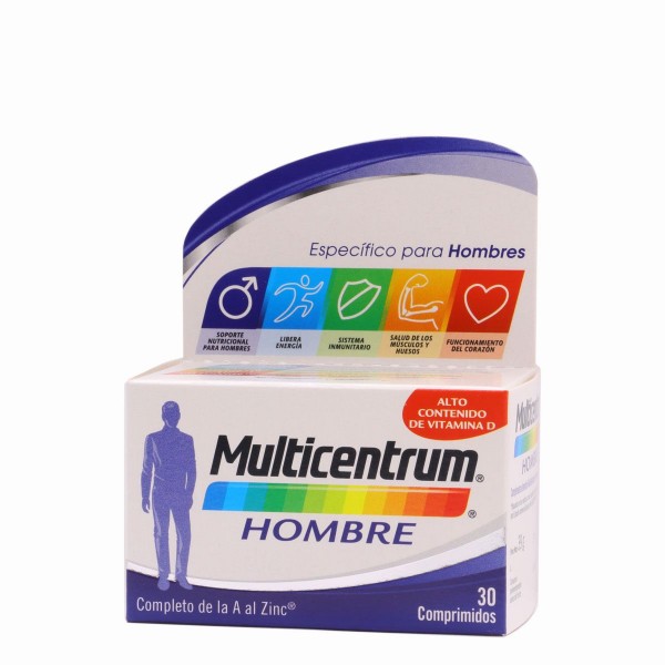 Multicentrum Hombre 30 Comprimidos