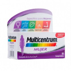 Multicentrum Mujer 90 Comprimidos 2