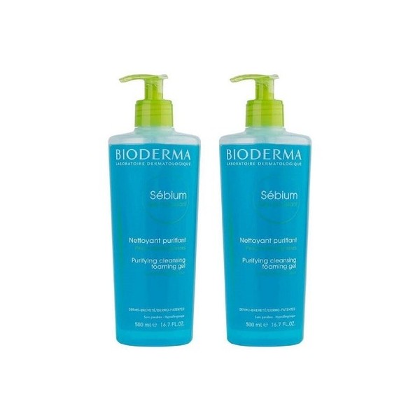 Sebium Gel Moussant Duplo 2x500ml