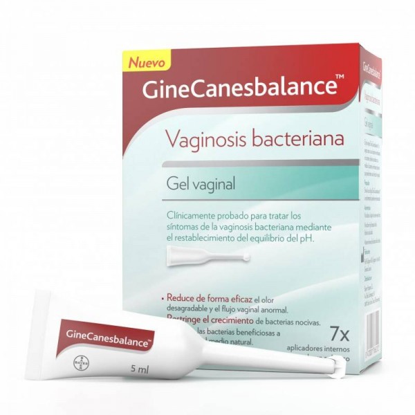 Ginecanesbalance Gel Vaginal 7 Tubos de 5ml
