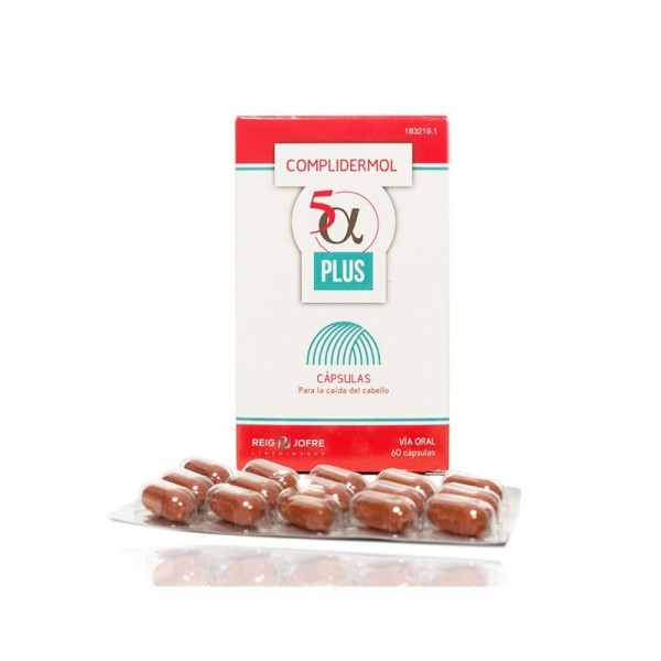 Complidermol 5 Alfa Plus 60 cápsulas