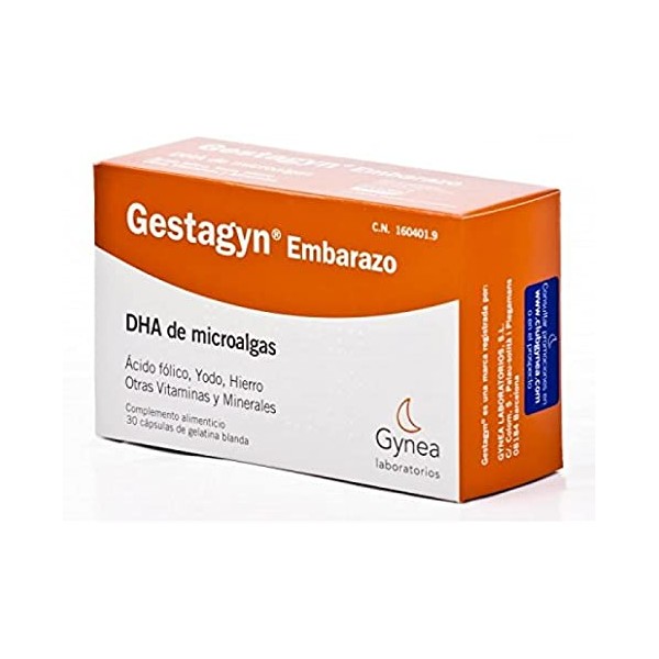 Gestagyn Embarazo 30 cápsulas