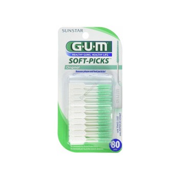 Gum Soft Picks Original 632 M80 Regular 80 unidades