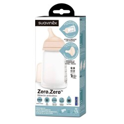 Suavinex Biberon Zero Zero Flujo M 270 ml