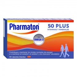 Pharmaton 50+ 30 Capsulas