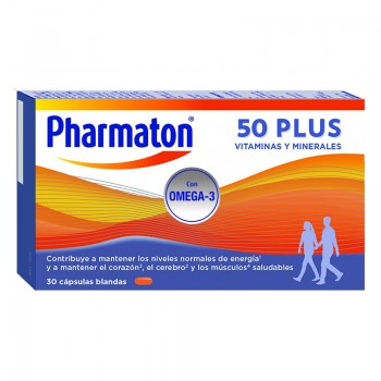 Pharmaton 50+ 30 Capsulas