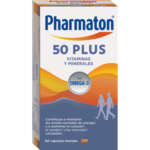 Pharmaton 50+ 60 Capsulas