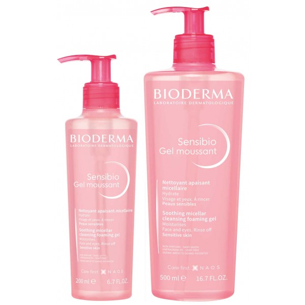 Sensibio Gel Moussant Bioderma 500 ml