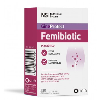 Ns Gineprotect Femibiotic 30 capsulas