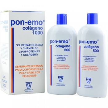 Pon-emo Gel Champú Colageno 1000 ml