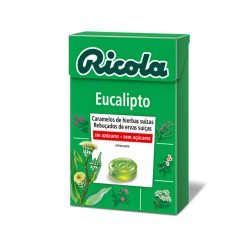 Ricola Caramelos Sin Azucar Eucalipto 50 gramos
