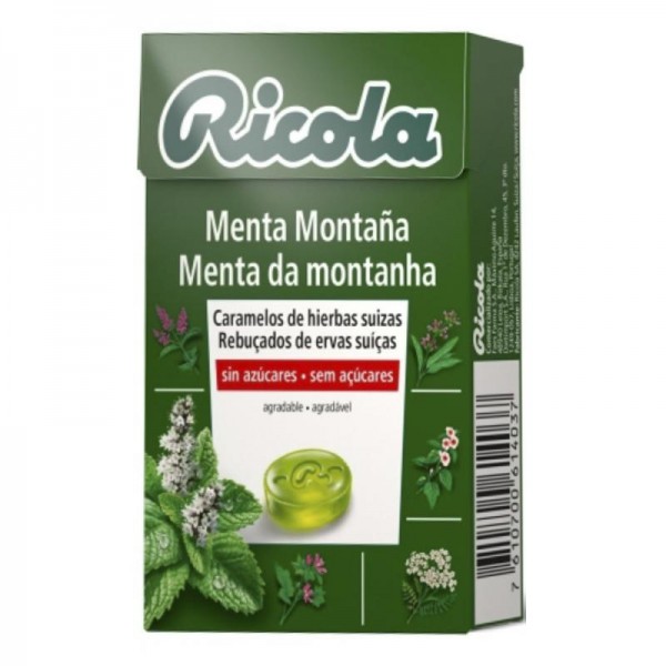 Ricola Caramelos Sin Azucar Menta Montaña 50...