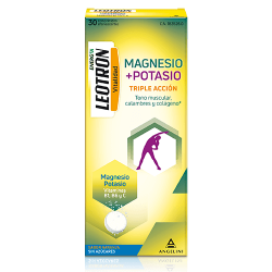 Leotron Magnesio + Potasio 30 comprimidos efervescentes