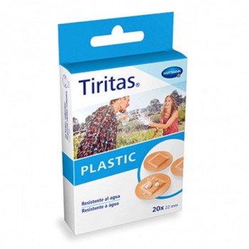Tiritas Plastic Redondas 20 unidades