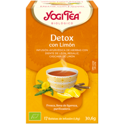 Yogi Tea Detox Con Limón 17 bolsas