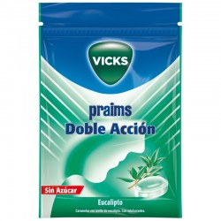 Caramelos Vicks Doble Accion Bolsa 72 gramos