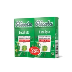 Ricola Caramelos Sin Azucar Eucalipto Duplo 2ª Unidad 50%