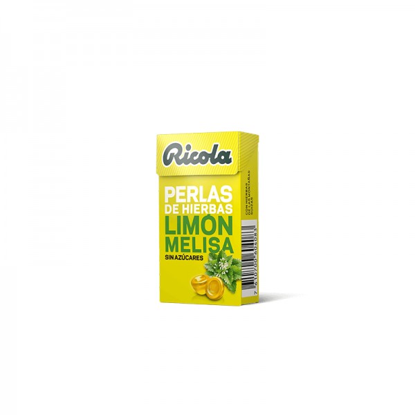 Ricola Perlas Sin Azucar Limon 25 gramos