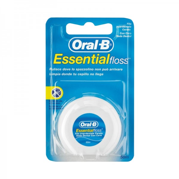 Seda Dental Oral-B Essential Floss con Cera Menta