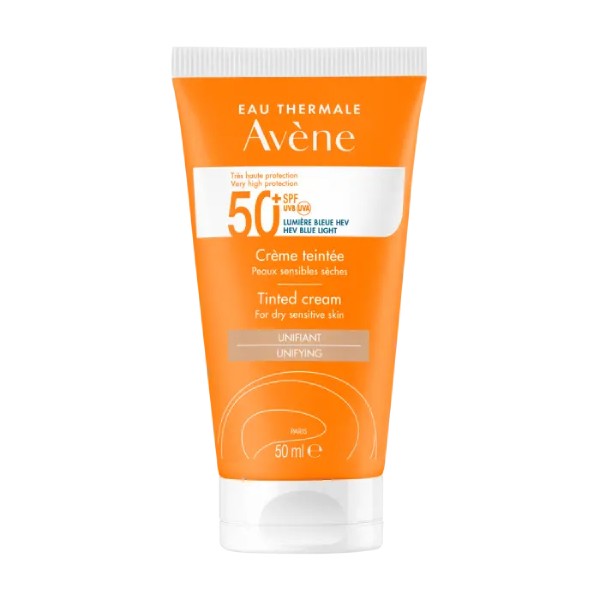Avène Crema Solar Color SPF50+ Piel Sensible...