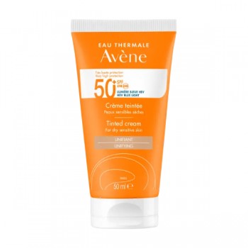 Avène Crema Solar Color SPF50+ Piel Sensible Seca 50ml