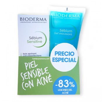 Pack Sebium Sensitive 30 ml + Gel Moussant 200 ml