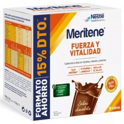 Meritene Fuerza y Vitalidad Batidos Chocolate 30 sobres