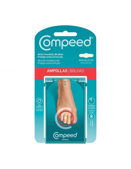 Compeed Ampollas Dedos Pies 8 apósitos