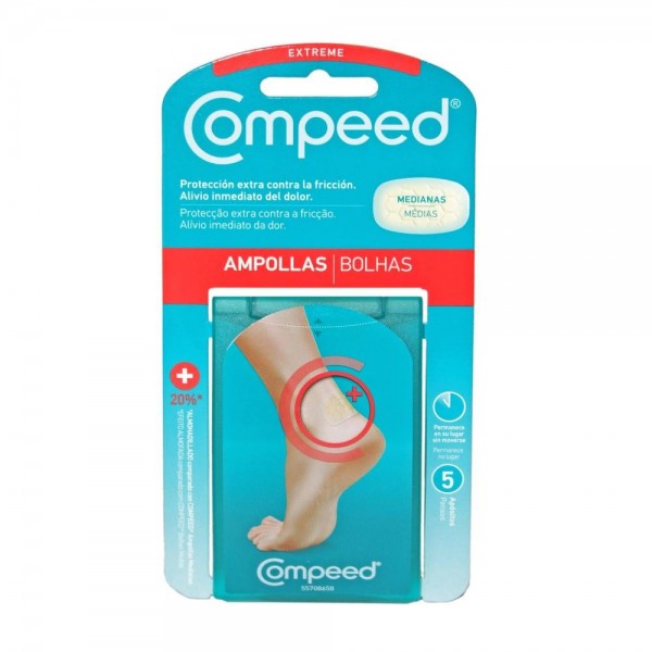 Compeed Ampollas Extreme 5 apósitos