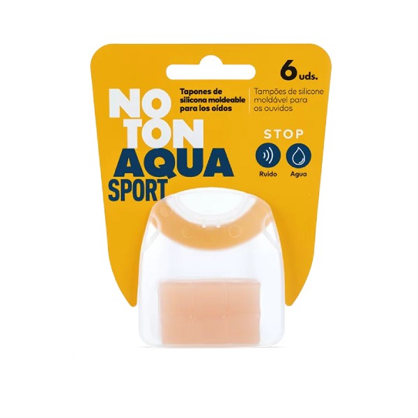 Tapones Oidos Silicona Noton Moldeables 6 unidades