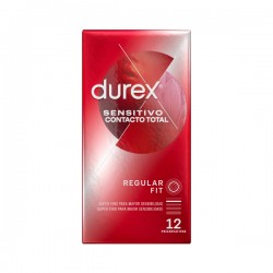 Durex Preservativos Sensitivo Contacto Total 12 unidades