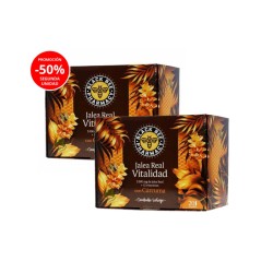 Duplo Jalea Real Black Bee Vitalidad 20+20 ampollas