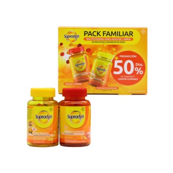 Pack Familiar Supradyn Energy Gummies Adulto + Supradyn Junior Gummies