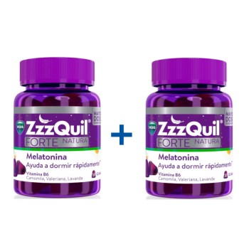Zzzquil Forte Gummies 2ª unidad 30% de descuento 60 gummies