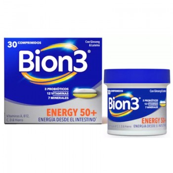 Bion 3 Energy 50+ 30 comprimidos