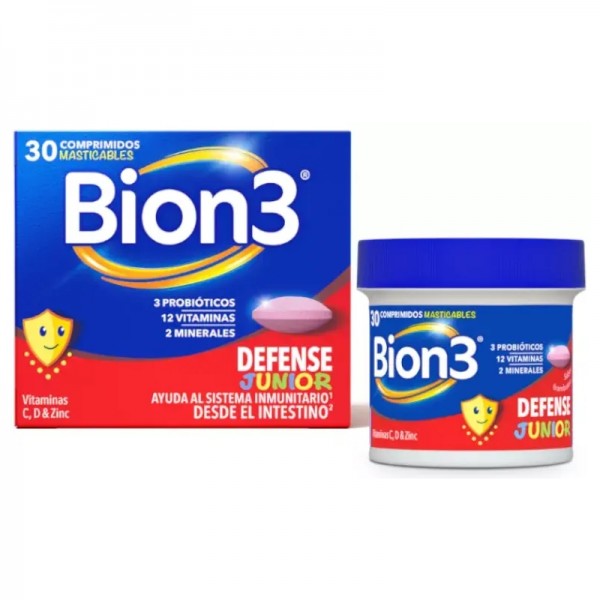 Bion 3 Defense Junior 30 comprimidos masticables