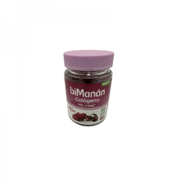 Bimanan Colágeno Sabor Cereza 60 gummies