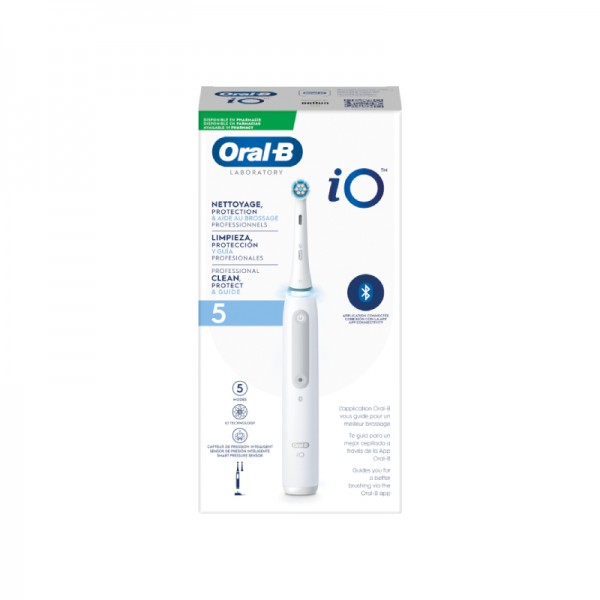 Oral-B iO 5 Cepillo Eléctrico Blanco 1 unidad