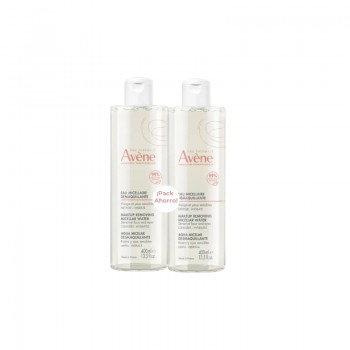 Duplo Agua Micelar Desmaquillante Avene 400+400ml