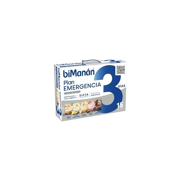 biManán Plan Emergencia 3 dias 15 Batidos