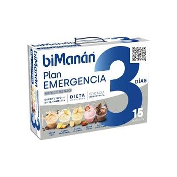 biManán Plan Emergencia 3 dias 15 Batidos