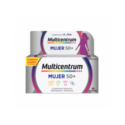 Multicentrum Mujer 50+ 90 Comprimidos
