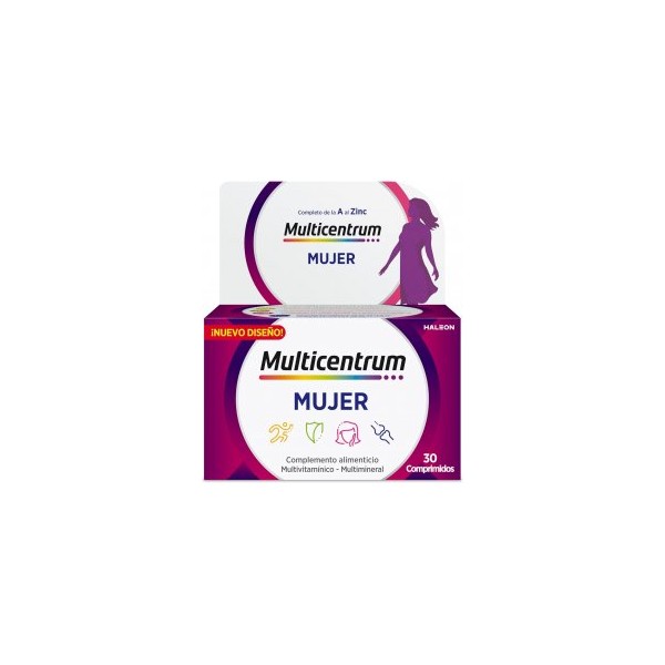 Multicentrum Mujer 30 Comprimidos