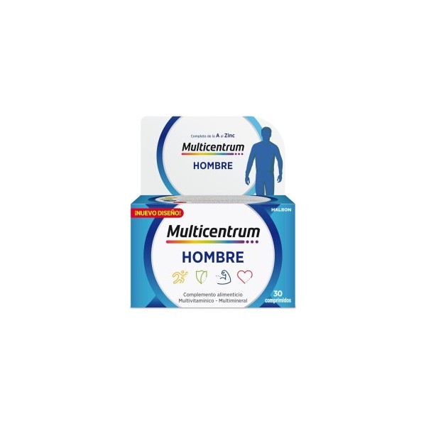 Multicentrum Hombre 30 Comprimidos