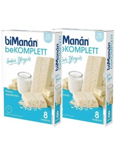 biManán BeKomplett Barritas Yogur Duplo 2x8uds