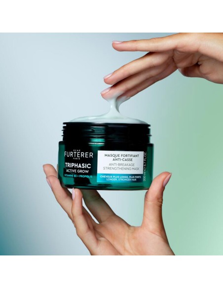 Rene Furterer Triphasic ACTIVE GROW Mascarilla Fortalecedora Antirrotura 200 ml